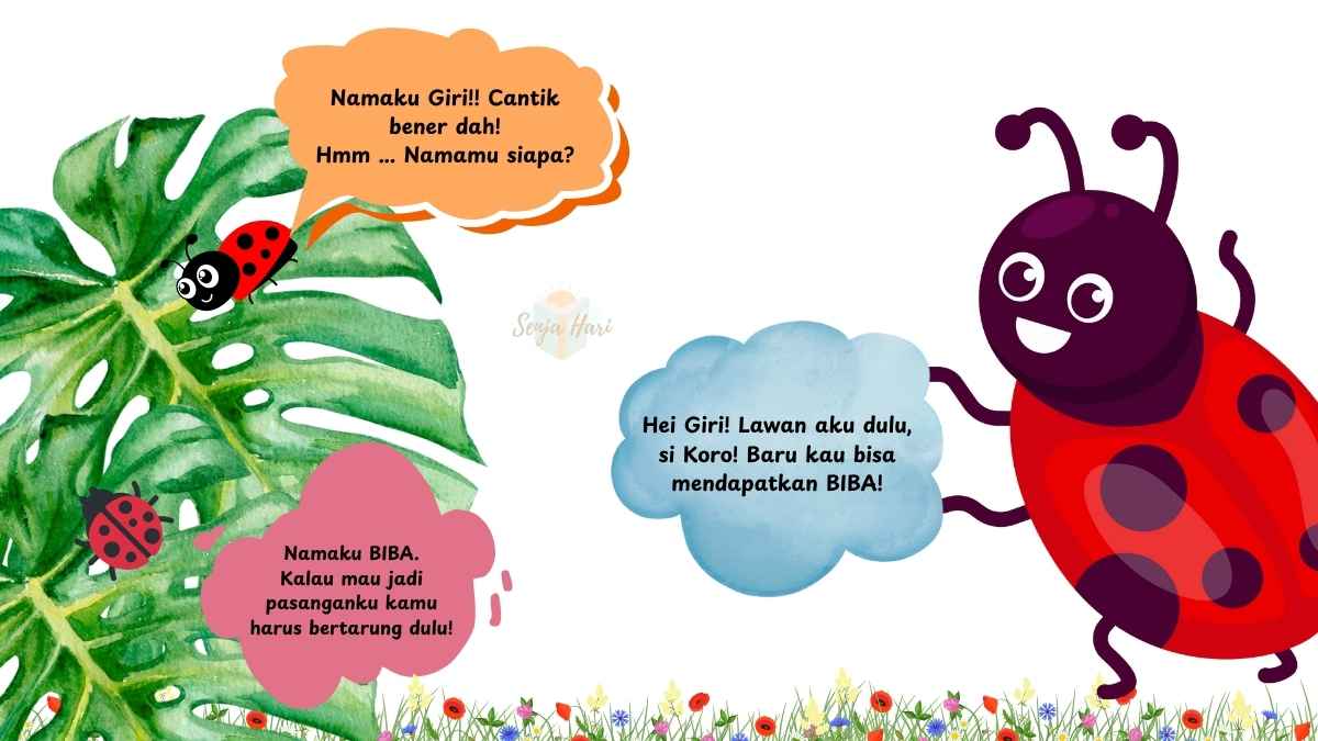 Kumbang Jerapah Ilustrasi