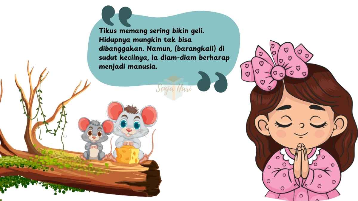 Tikus dan bagaimana menghayati hidupnya by senja hari