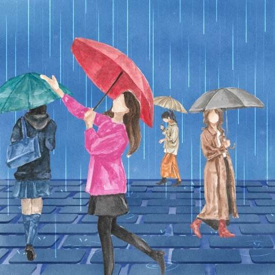 Pawang Hujan dan Ilustrasi Hujan